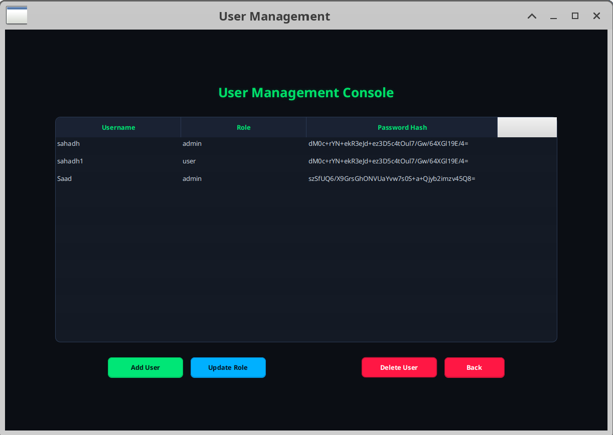 Distributed Cluster Administration Hub screenshot 2